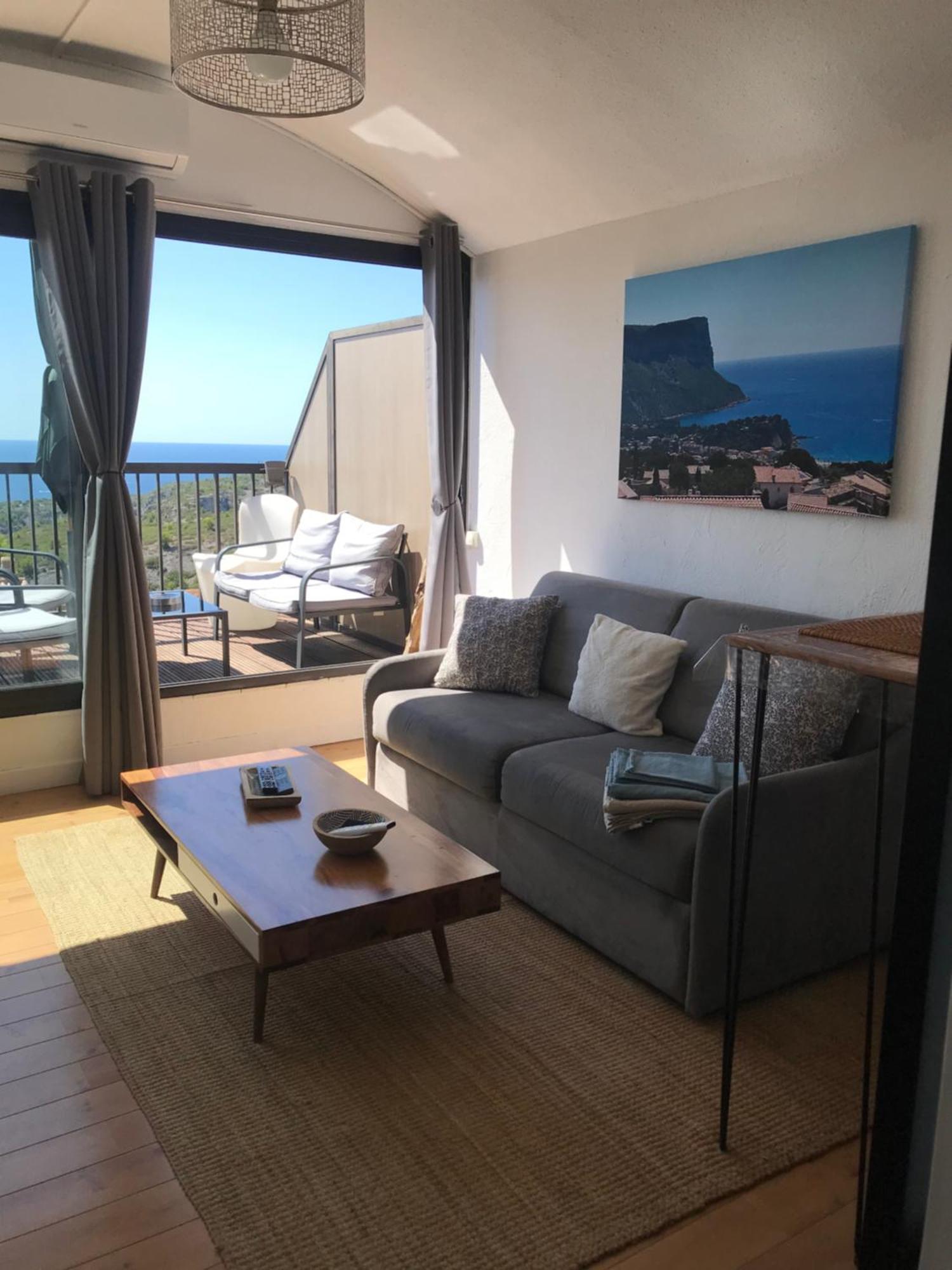 Magnifique Studio Cassis Vue Mer Exterior photo
