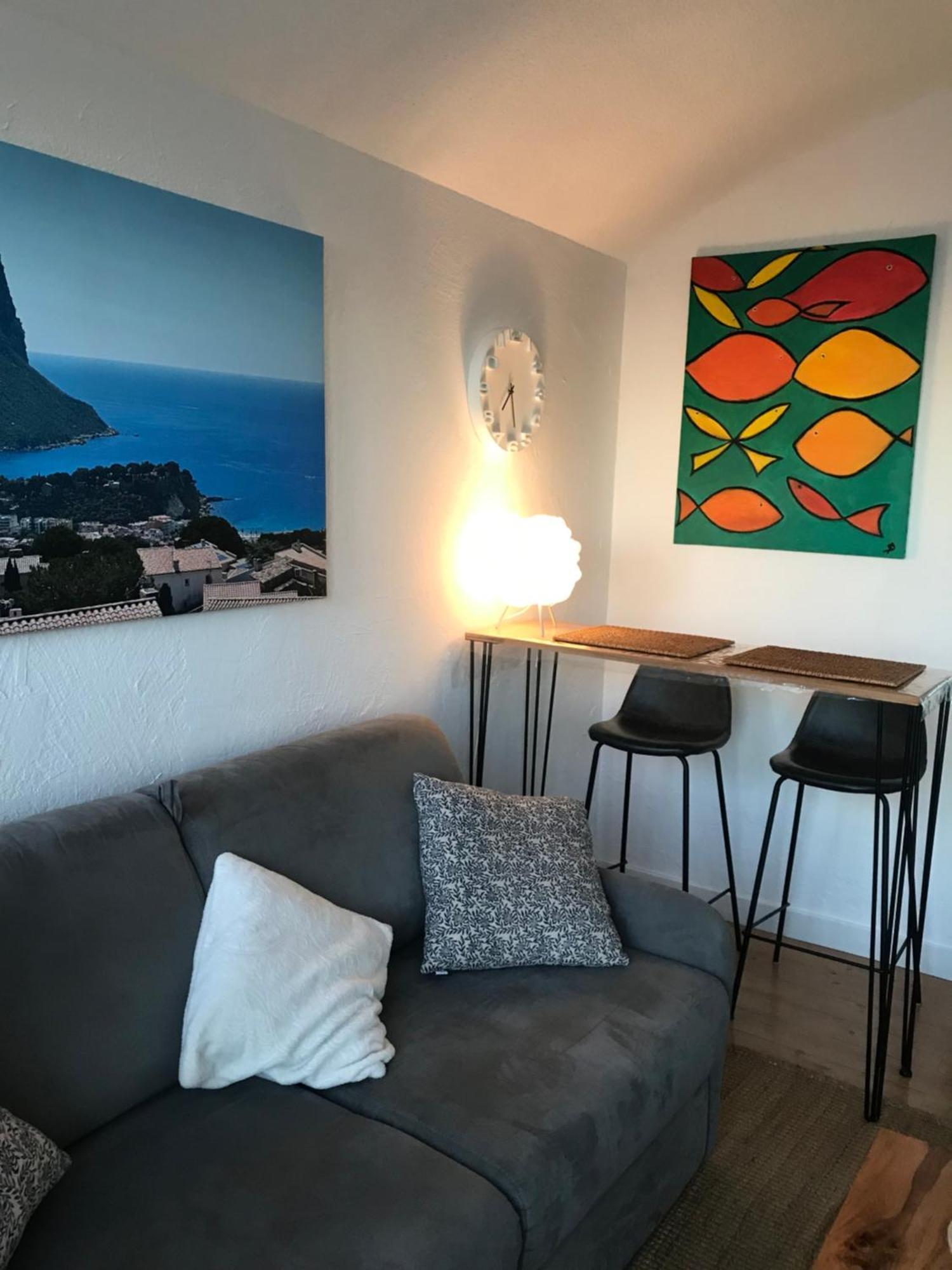 Magnifique Studio Cassis Vue Mer Exterior photo